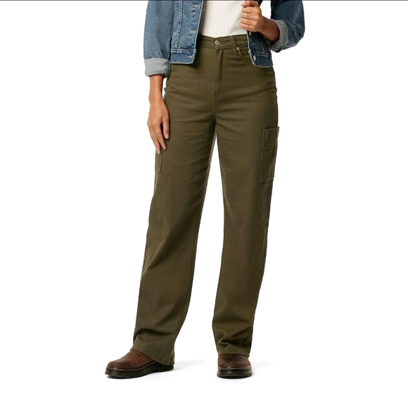 Signature by Levi Strauss Denim - Signature by Levi Strauss Women's High Rise Jeans - Khaki